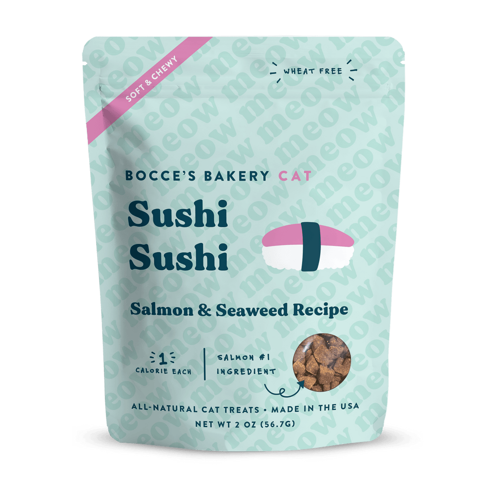 Bocces Bakery Sushi Sushi Soft and Chewy Treats for Cats