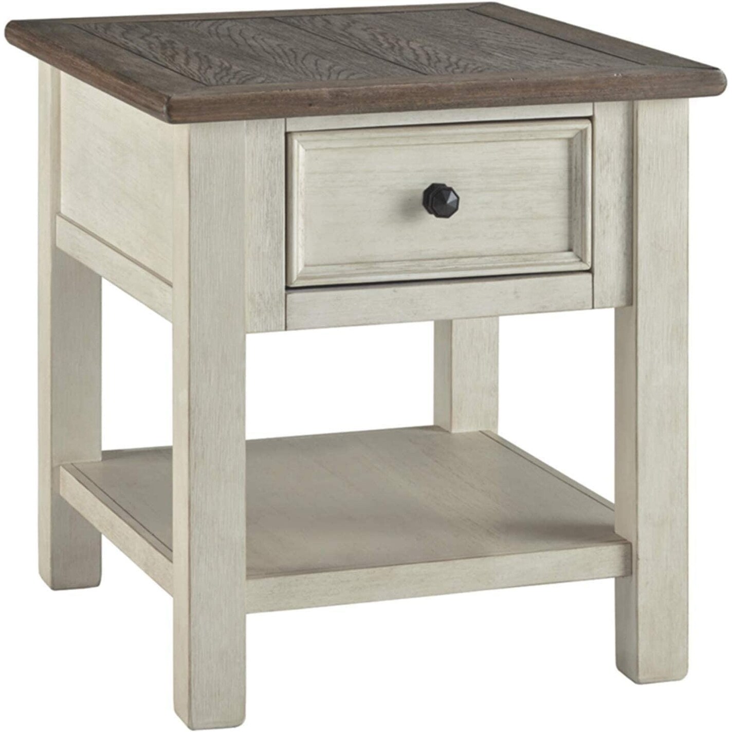 Signature Design by Ashley Bolanburg Farmhouse End Table