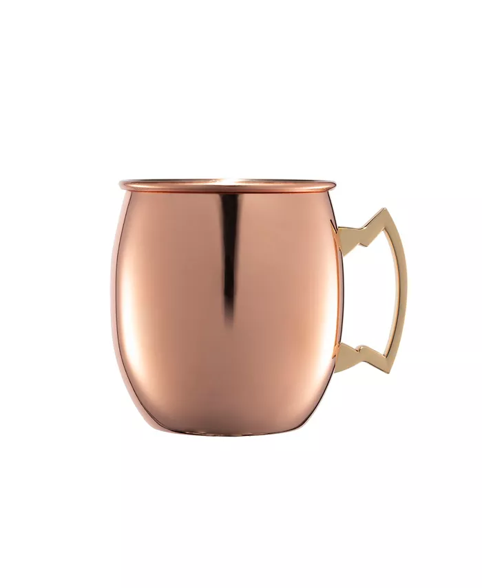 Cambridge Smooth Copper Moscow Mule Mugs Set of 4