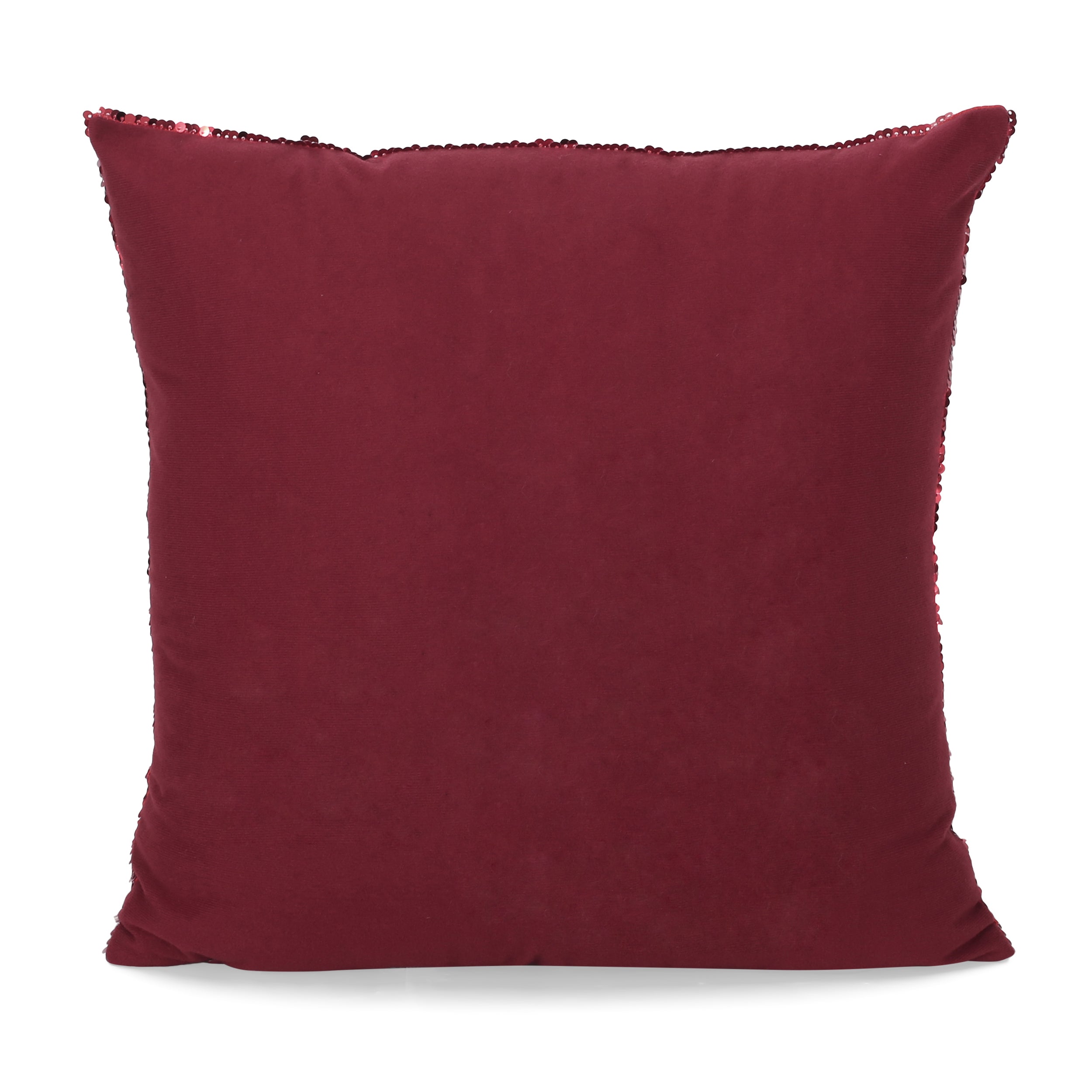 Desota Glam Sequin Christmas Throw Pillow