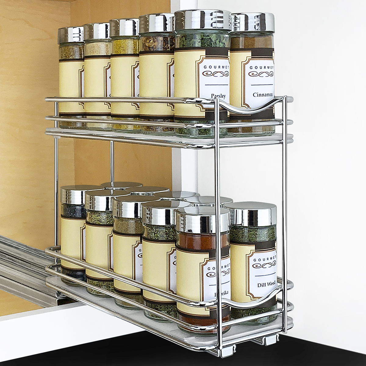 Lynk Professional Double Spice Racks