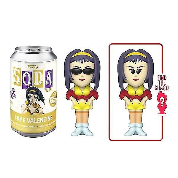 Funko pop! vinyl soda: cowboy bebop faye valentine with possible chase figure