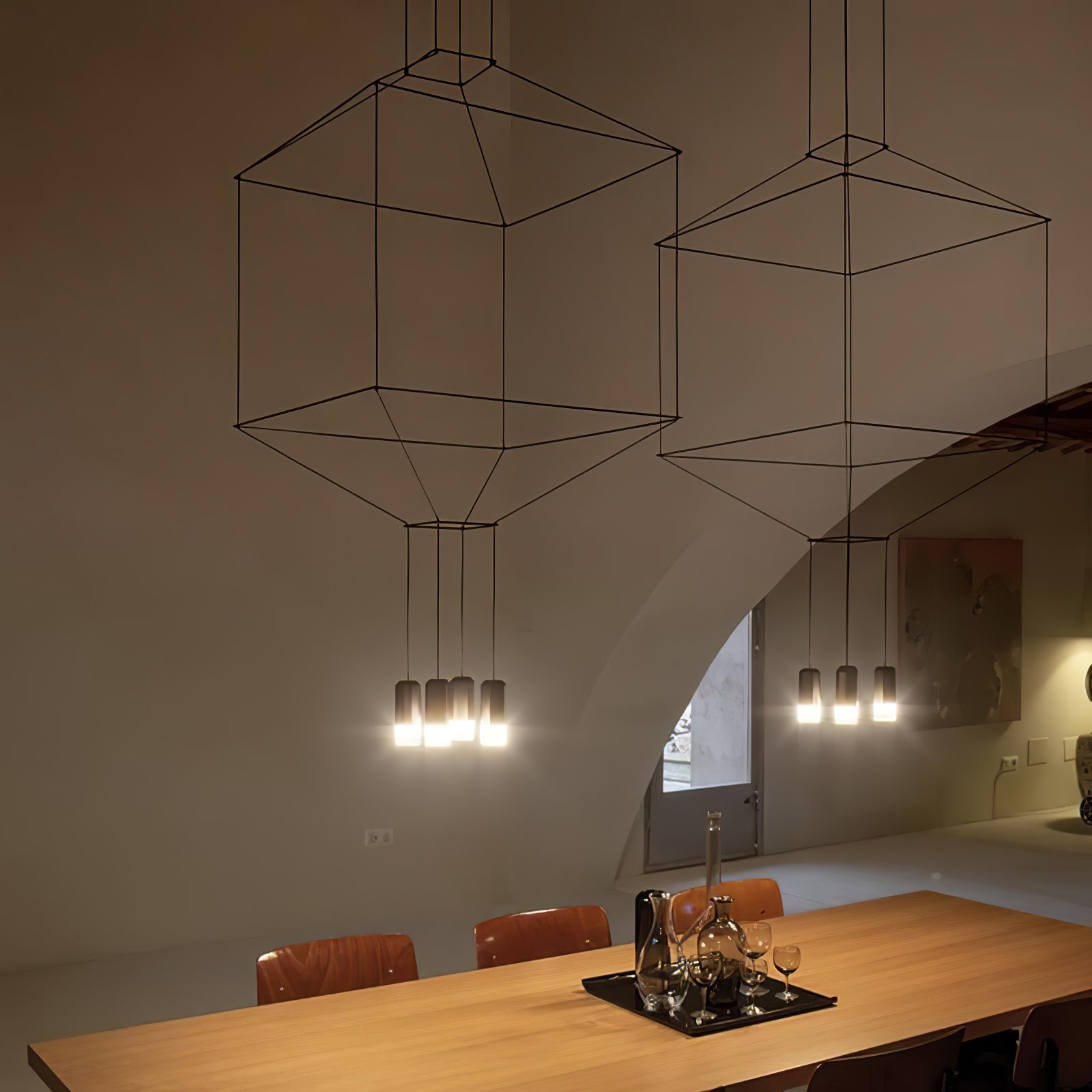 Geometric Lines Pendant Lamp