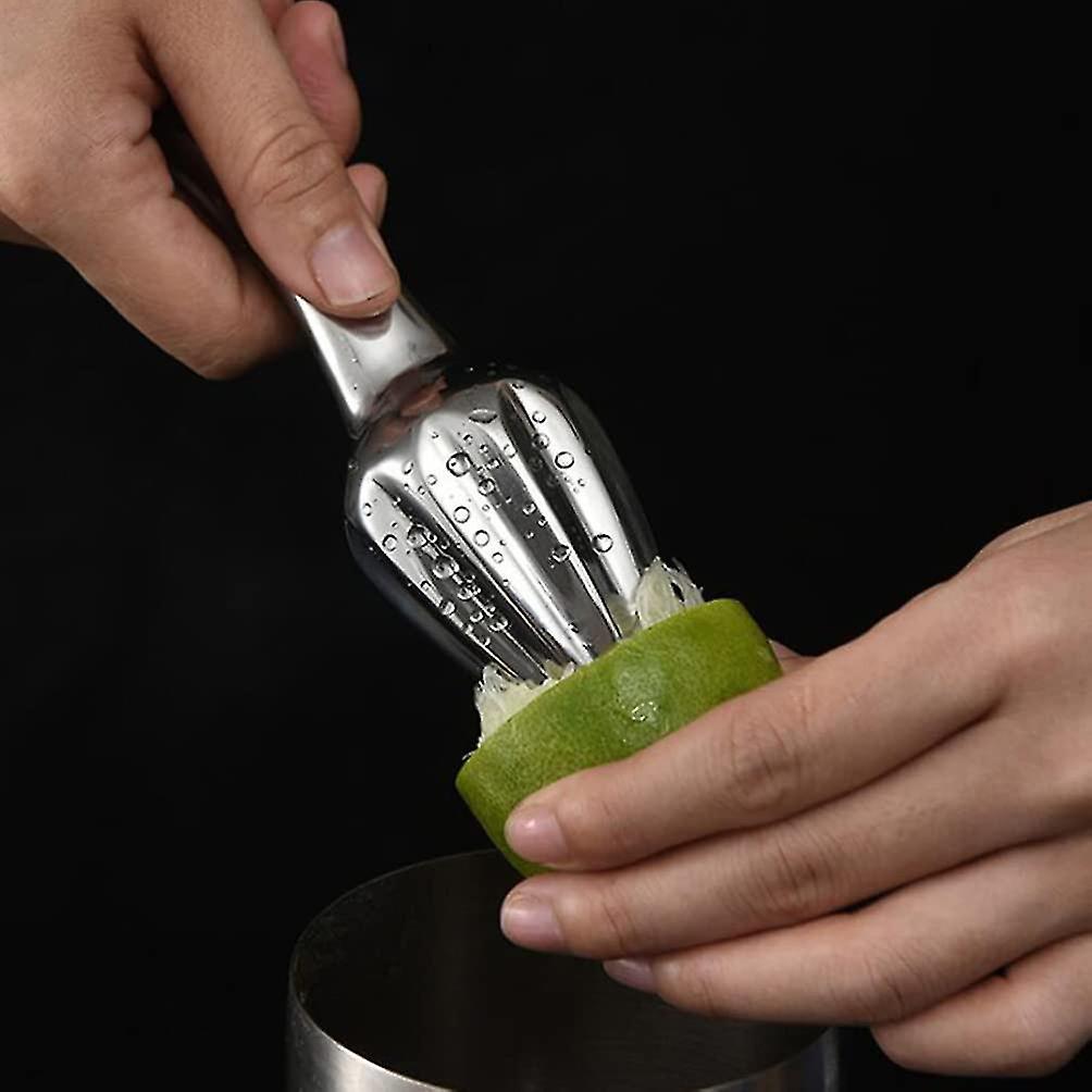 Stainless Steel Manual Lemon Juicer Hand Press Lemon Reamer Metal Fruit Squeezer Juicer