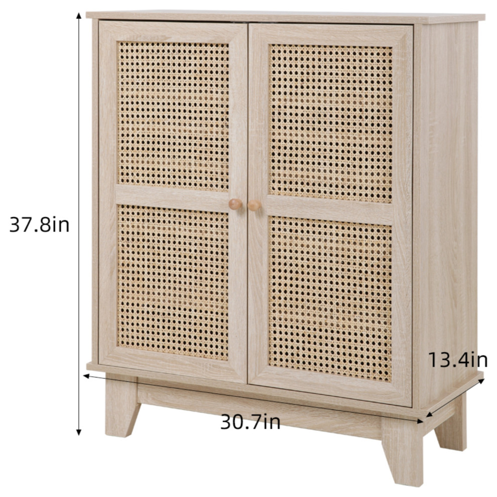 Loft Lyfe Oaklynn Natural Rattan   Tropical   Accent Chests And Cabinets   by Inspired Home  Houzz