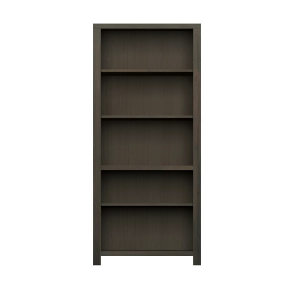 BridgevineHome Fully assembled 72 Brown Bookshelf...