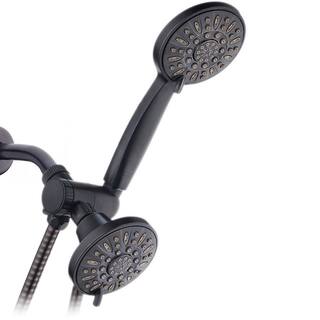 AquaDance 48-spray 4 in. Dual Shower Head and Handheld Shower Head with Body spray in Oil Rubbed Bronze 9923