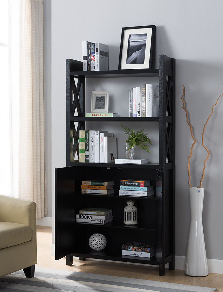 171912 |  BOOKCASE - BLACK