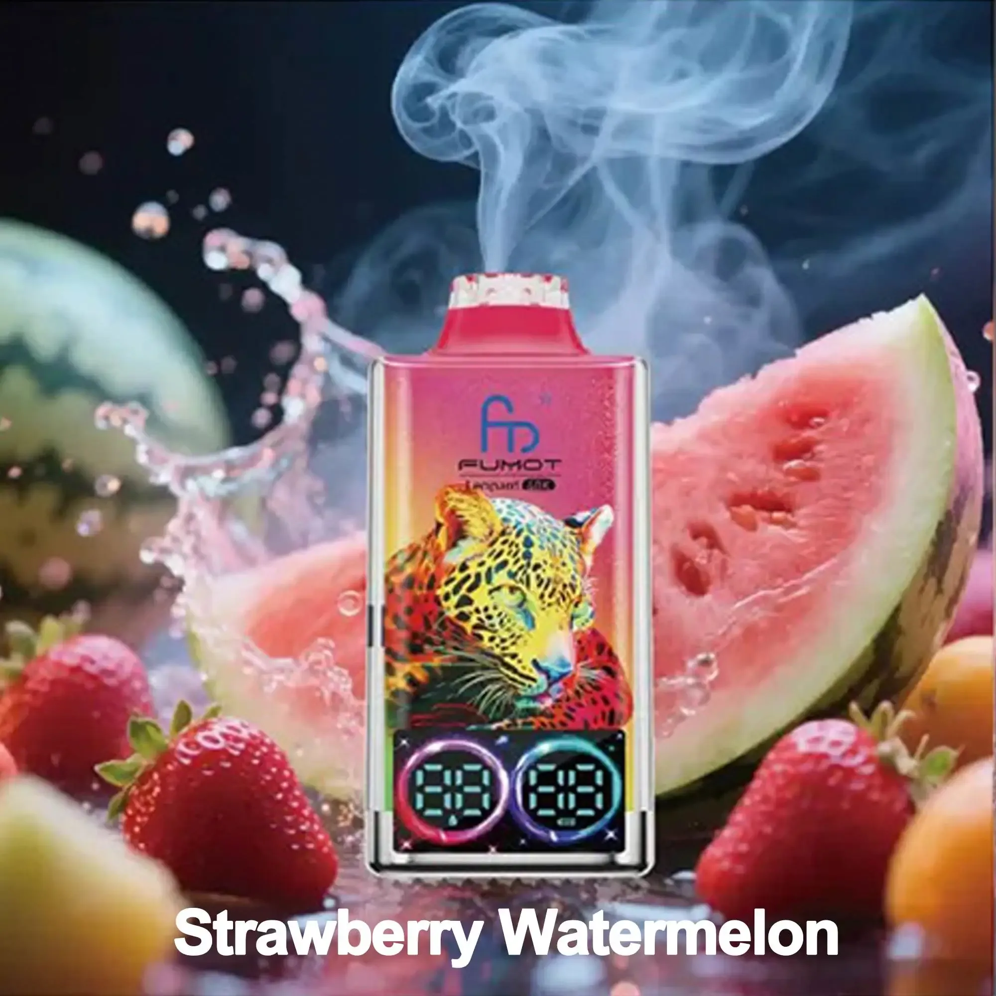 Fumot 40K Leopard Disposable Vape - Strawberry Watermelon