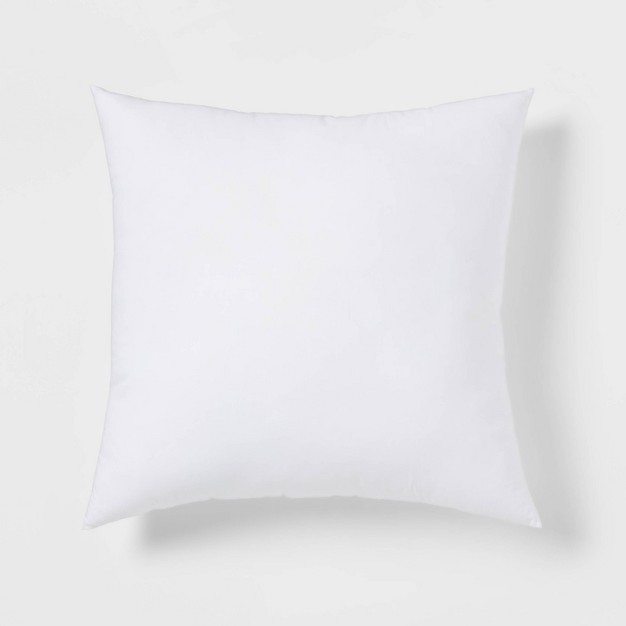 Poly filled Throw Pillow Insert White