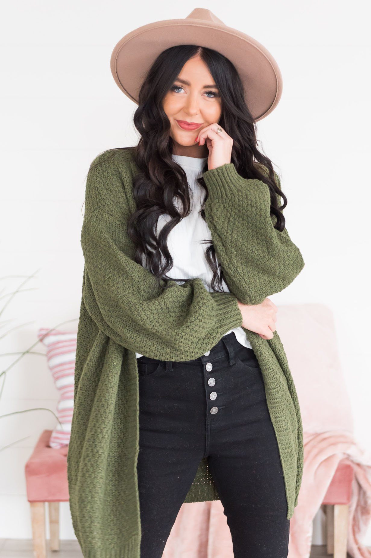 Simply Sophisticated Modest Cardigan