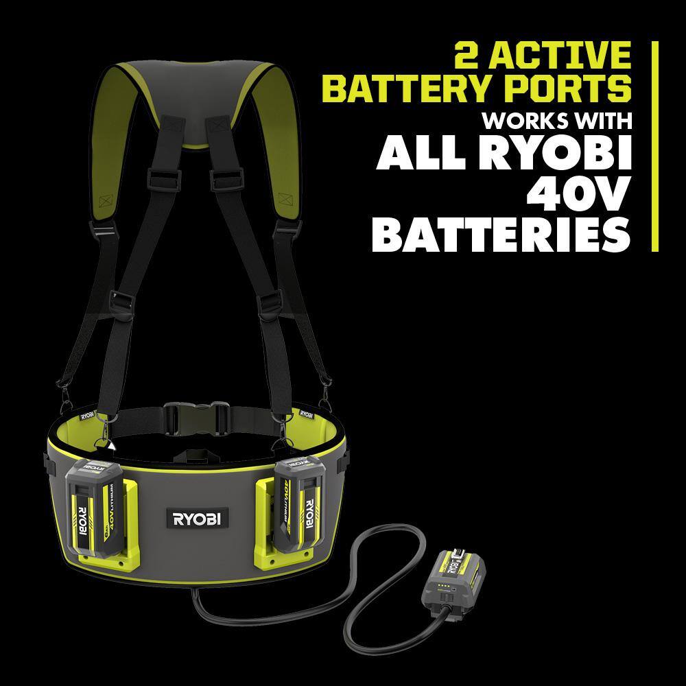 RYOBI 40-Volt Hip Belt Battery Power Supply (Tool Only) OP40HBA