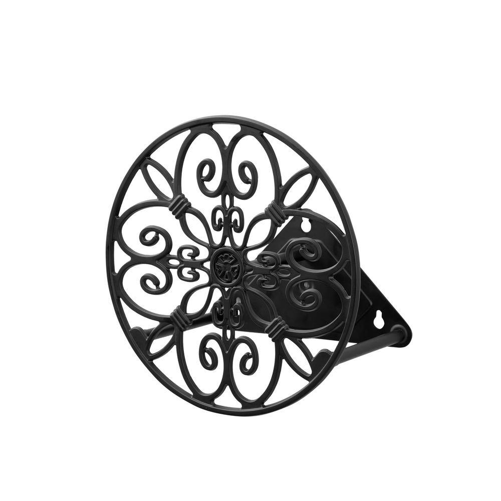 LIBERTY GARDEN Americana 125 ft. Round Decorative Water Hose Holder Hanger 674