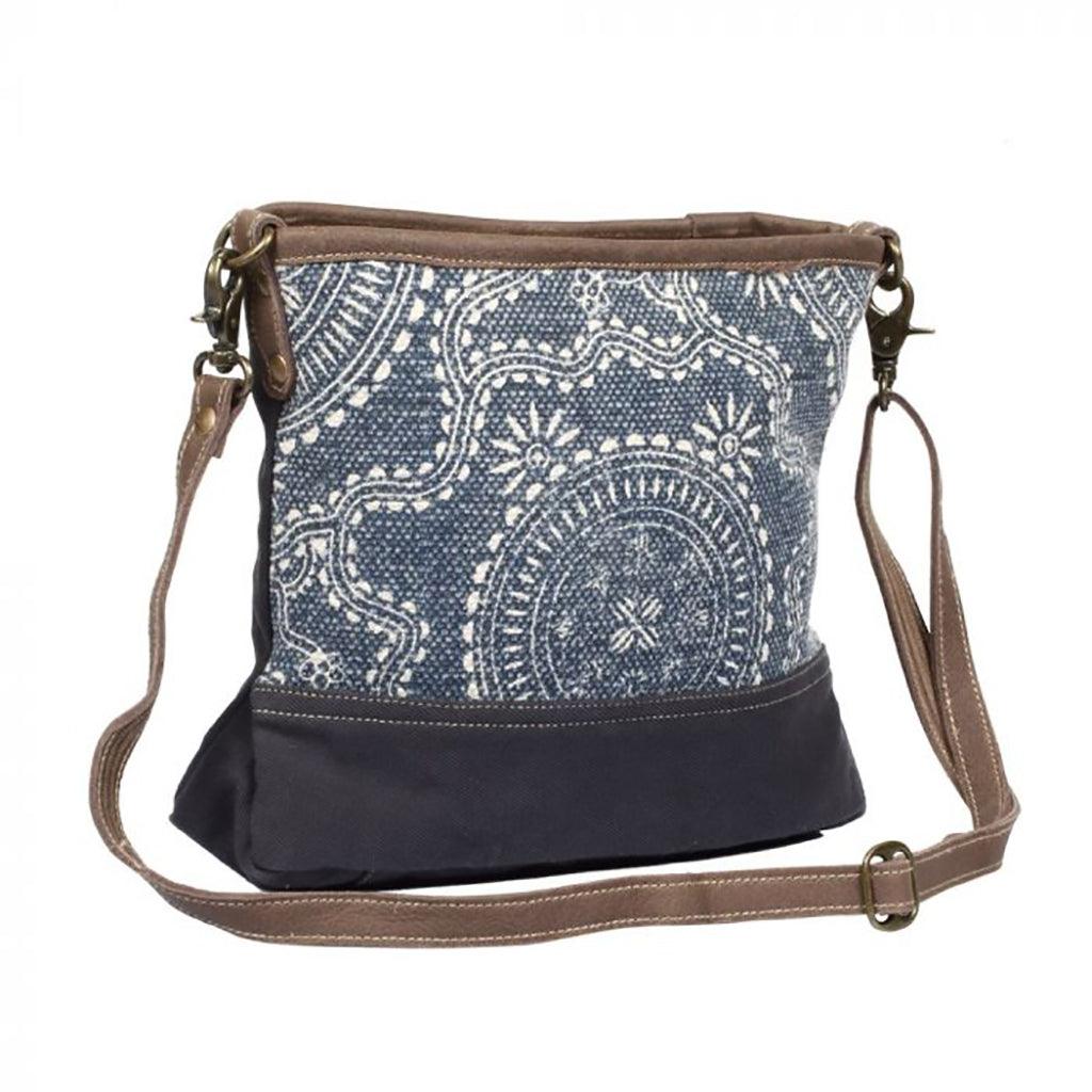 Myra Bag  Navy Kilim Shoulder Bag