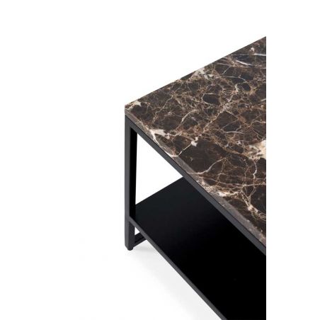 STONE TABLE BASSE DARK EMPERADOR 120X70X38