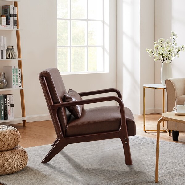 Aston Modern Solid wood Accent Chair