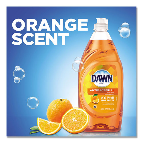 Procter and Gamble Dawn Ultra Dishwashing Liquid | Antibacterial， Orange Scent， 28 oz. Bottle | PGC97318EA