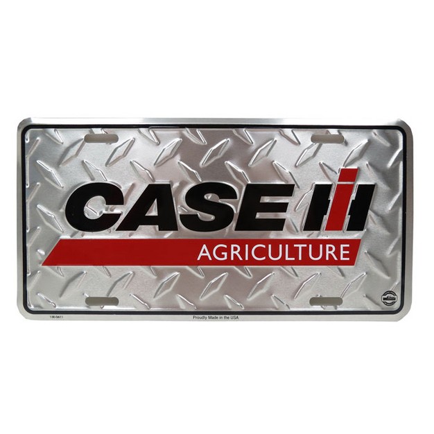 Case Ih Agriculture Diamond License Plate Sign 1805