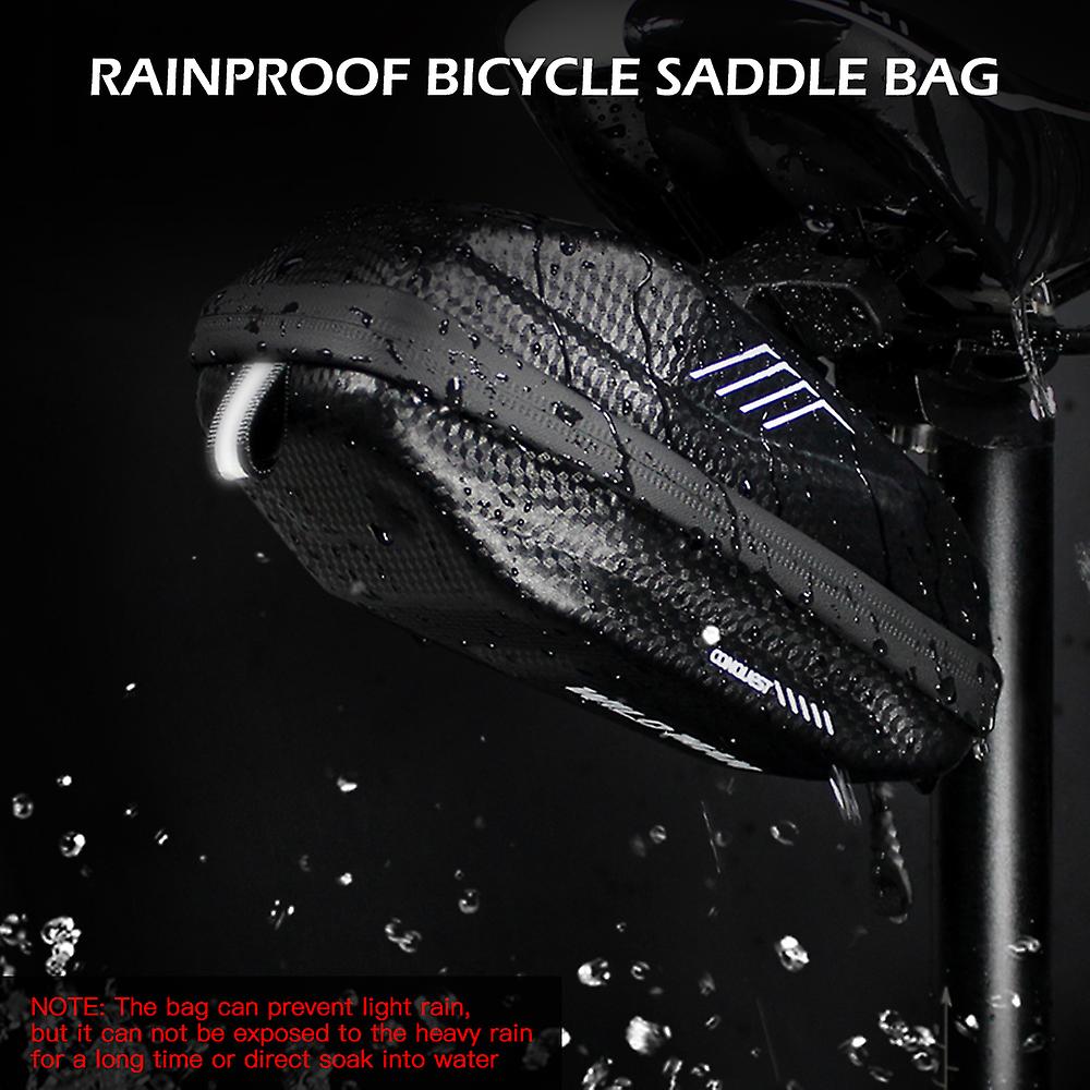 0.8l Bike Saddle Bags Rainproofroof Bicycle Under Seat Bag For Mountain Road Bicycles No.220212