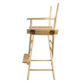 Casual Home 24 in. Seat Height Natural New Solid Wood Director's Chair Frame Only Folding Chair 1-Chair Frame N220-00