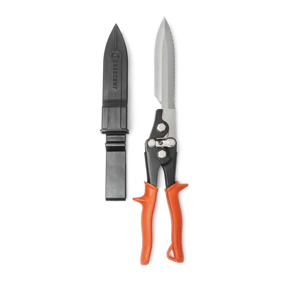 Crescent 17-12 in. Flex Duct Cutting Snips with Sheath CTFDUCTC