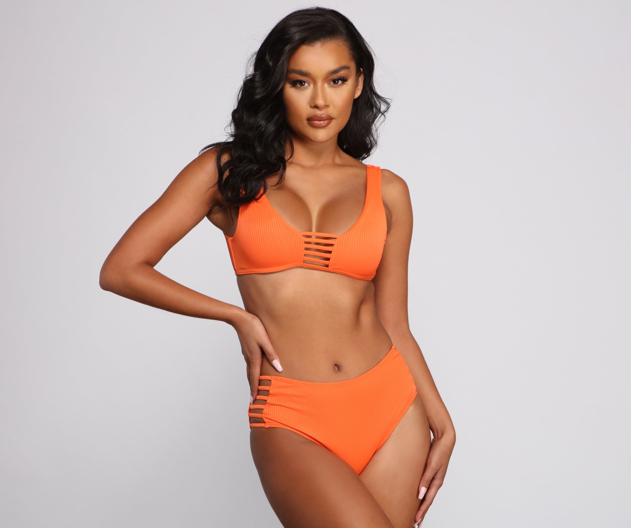 Major Babe High Waist Swim Bottoms