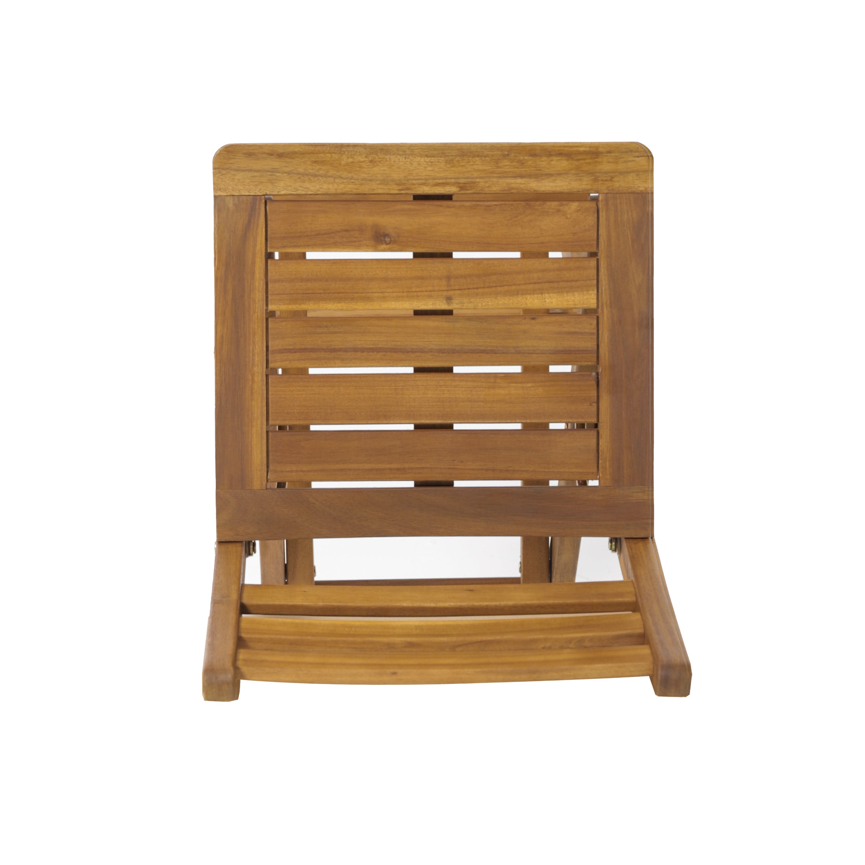 Atlantic Outdoor 30-Inch Foldable Acacia Wood Bar Stool