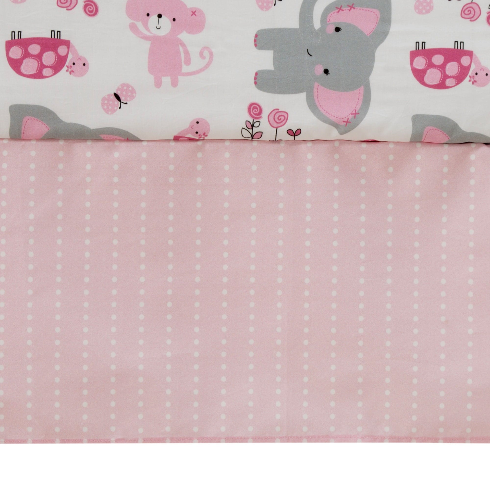 Lambs and Ivy Bedtime Originals Twinkle Toes 3 Piece Pink Crib Bedding Set