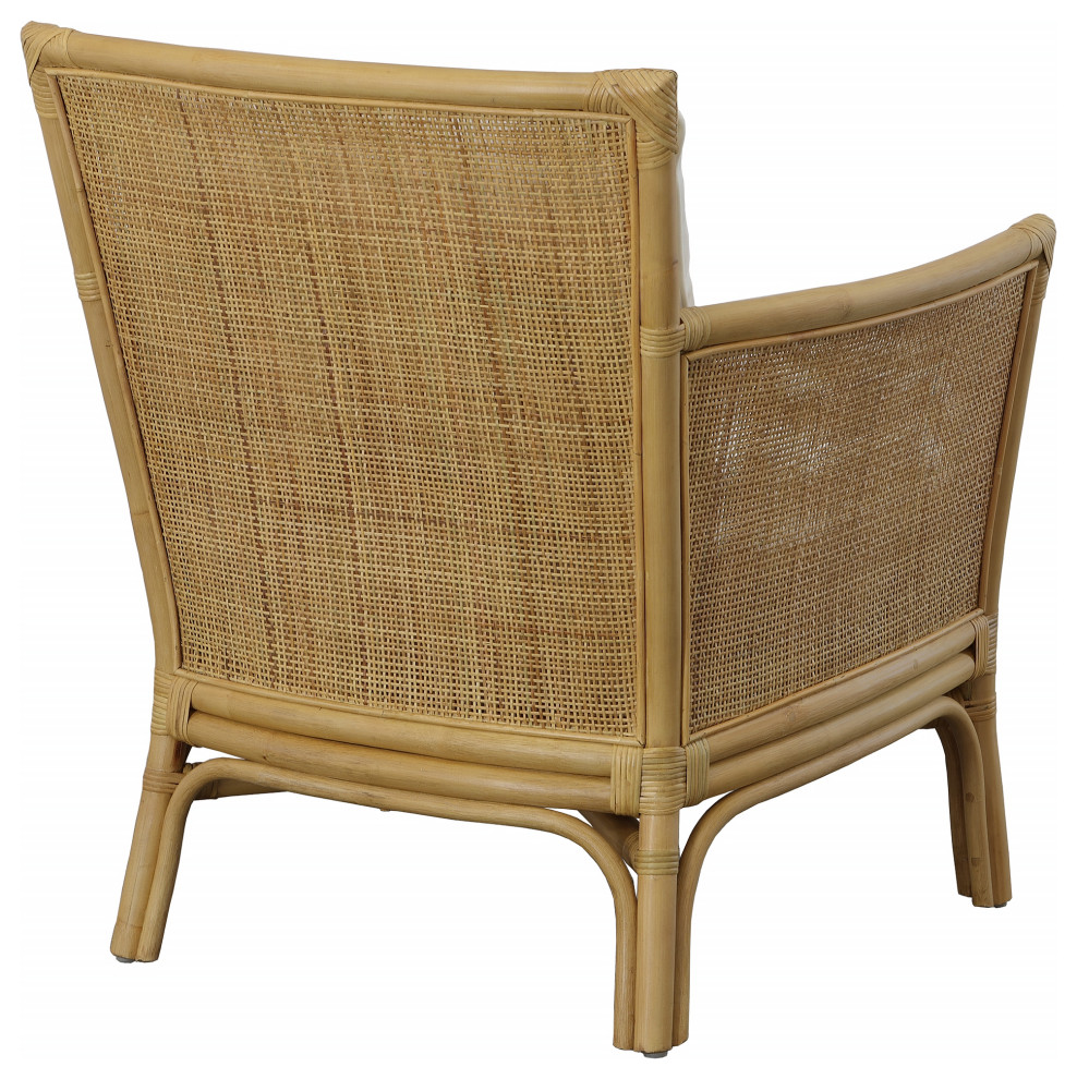 Pacific Rattan Armchair   Tropical   Armchairs And Accent Chairs   by Ownax  Houzz