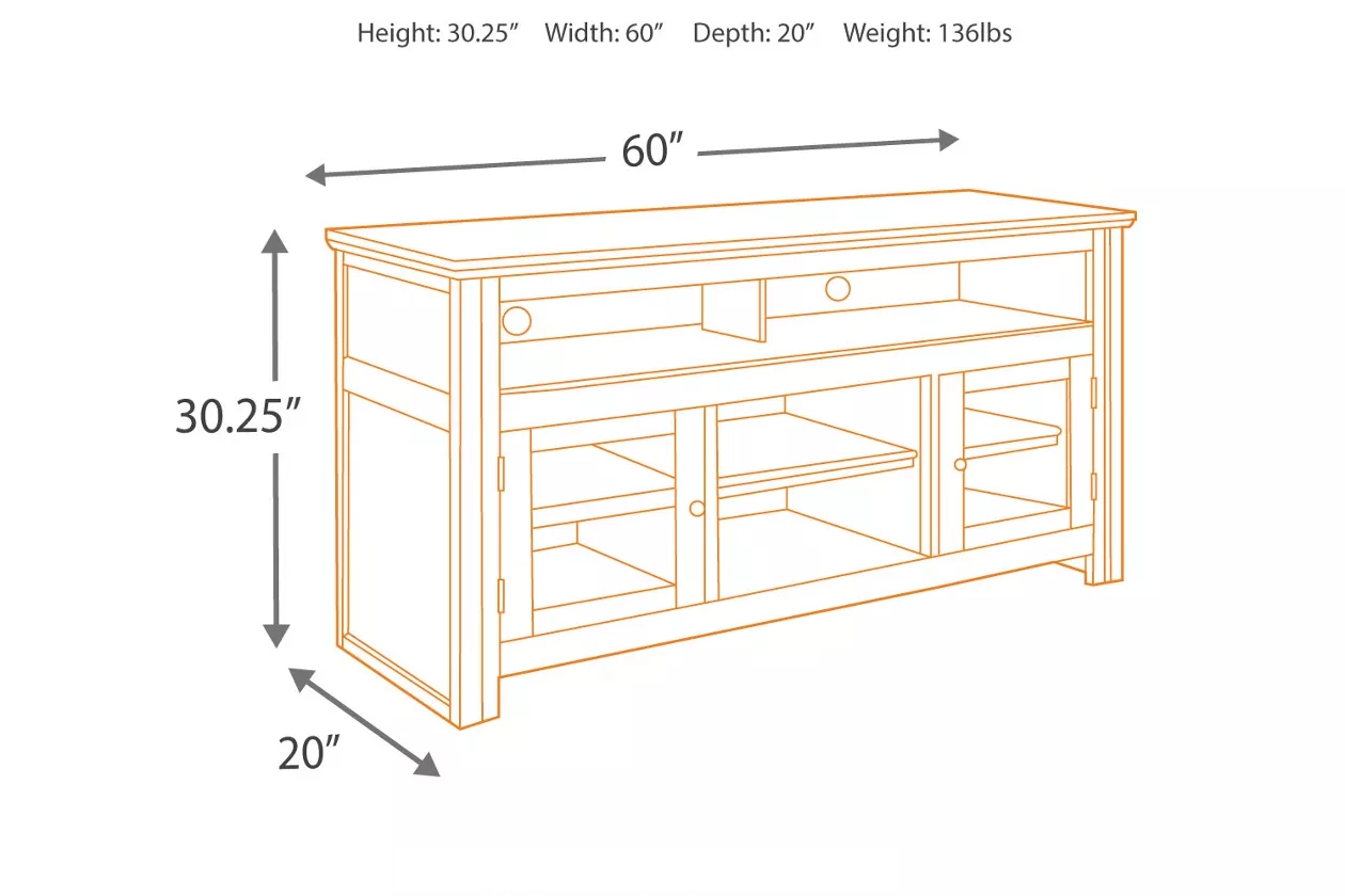 Harpan 60 TV Stand