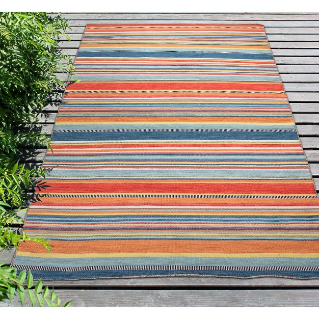 Liora Manne Sonoma Stripes Indoor outdoor Rug