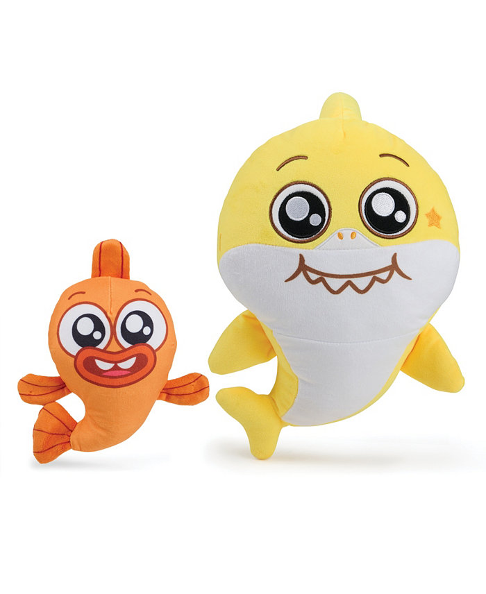 Baby Shark Basic Plush 12 with Sound and William 7 Basic Plush No Sound