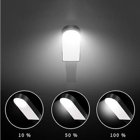 Touch-type Night Light Clamp Lamp Bedside Eye Protection Multifunctional Lamp Small Table Lamp Black Gift