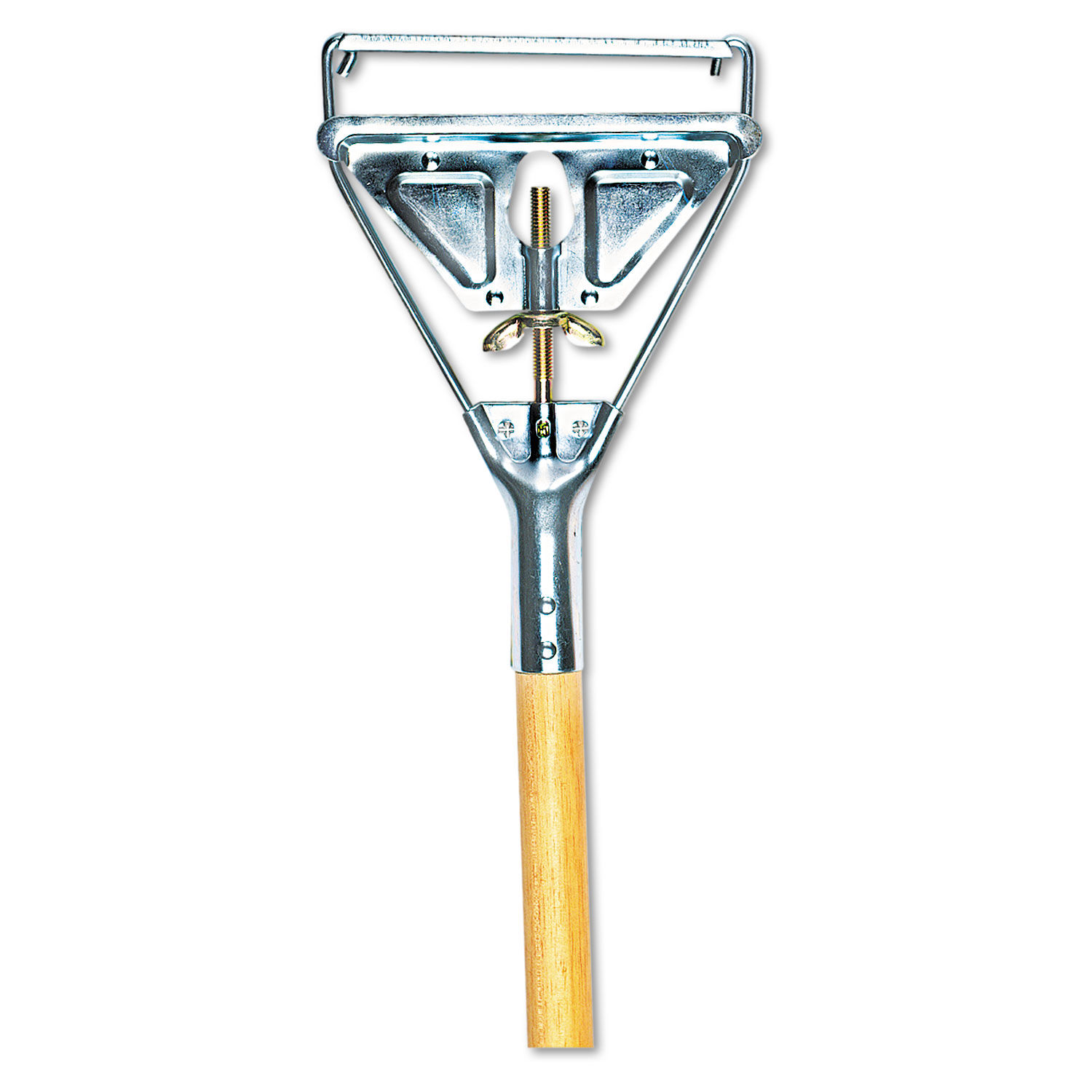 Quick Change Metal Head Mop Handle for No. 20 and Up Heads by Boardwalkandreg; BWK605