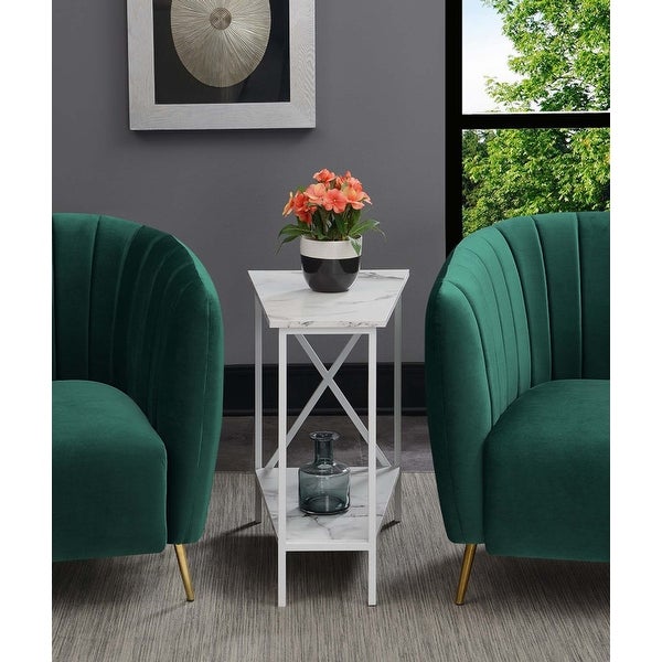 Carbon Loft Ehrlich Wedge End Table