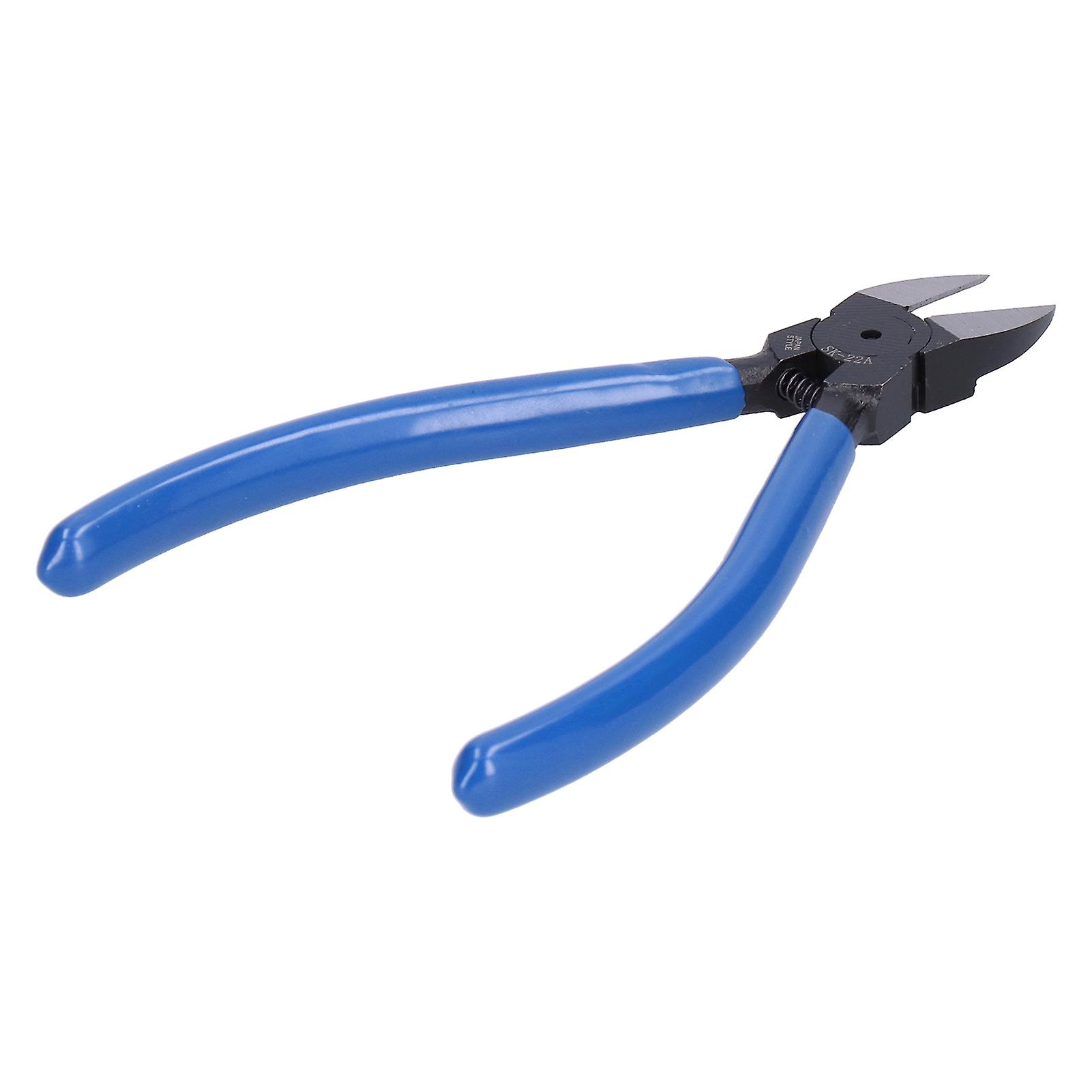 Sk-22a 6in Wire Cutter Diagonal Sidecutting Pliers Chrome Vanadium Steel For Trimming Circuit Parts