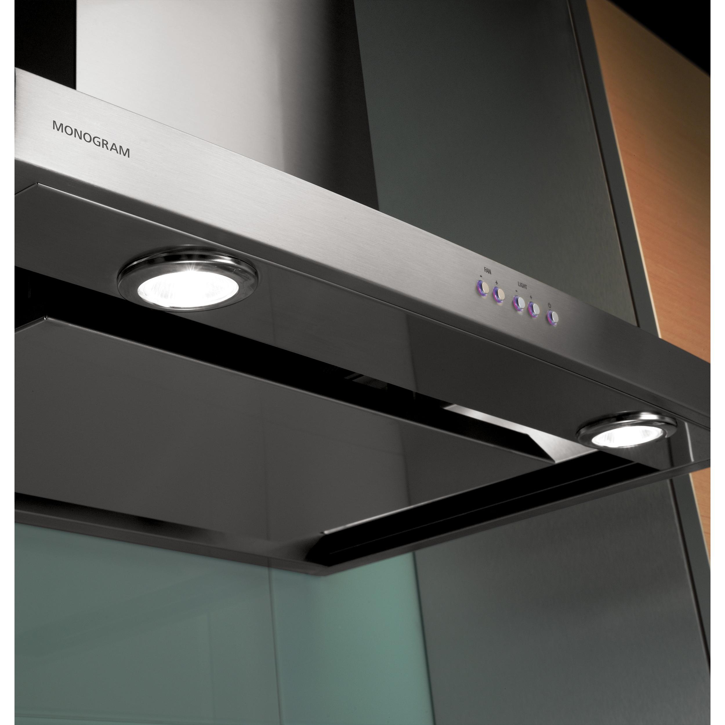 Monogram 30-inch Wall Mount Range Hood ZV830SMSS