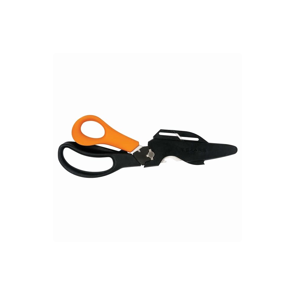 Fiskars 9 Steel Blade Orange/Black Multipurpose Garden Shear