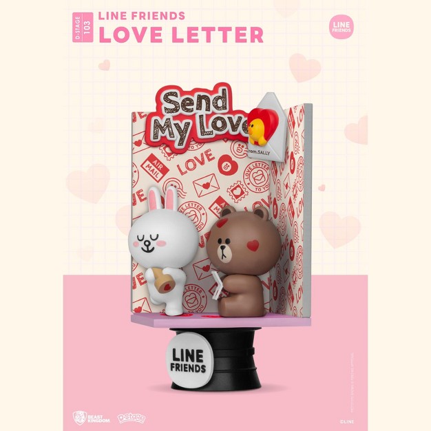 Line Friends ama Stage 103 line Friends love Letter d stage