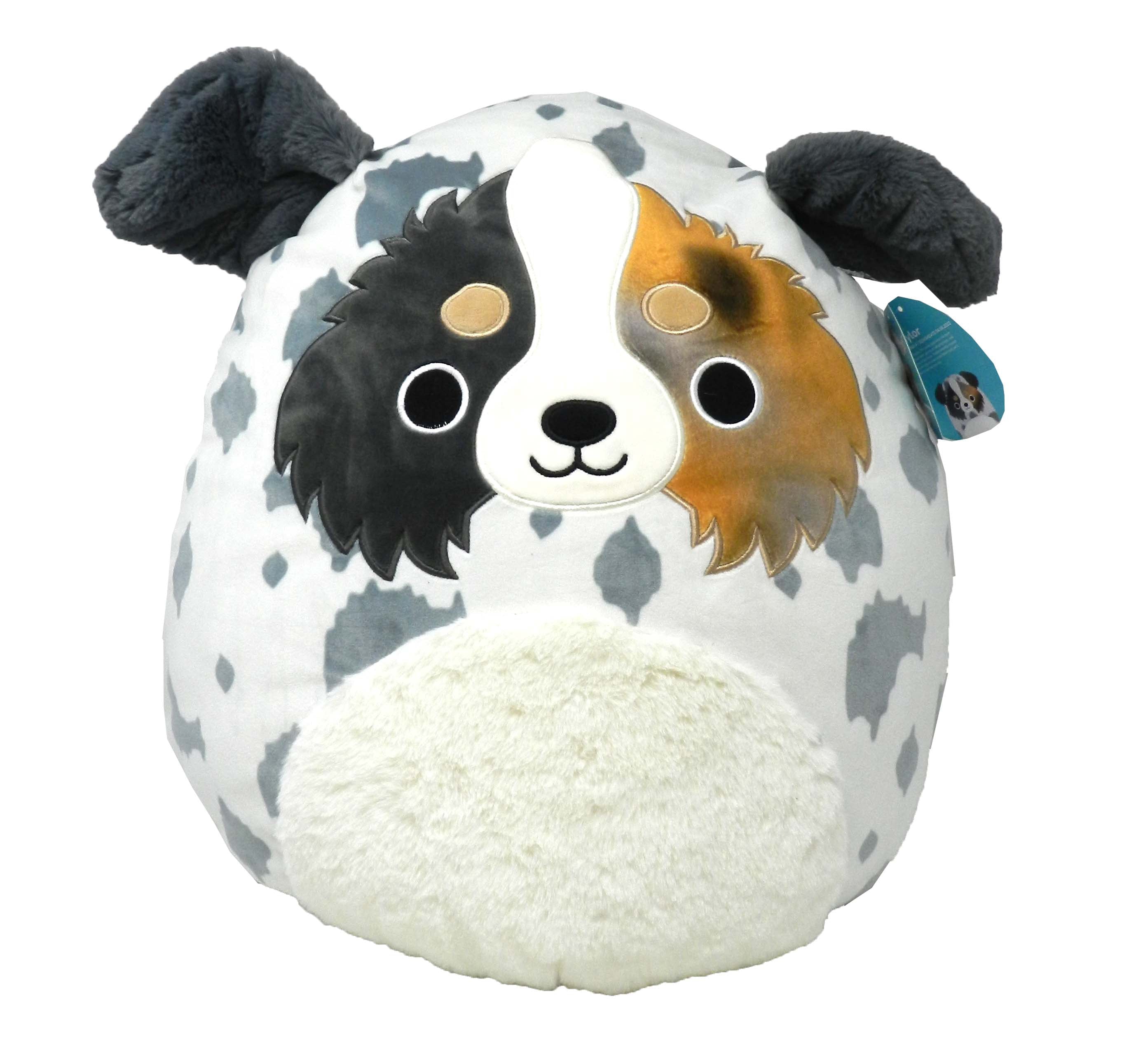 Squishmallows Official Kellytoy Squishy Soft Plush 16 Inch， Raylor The Australian Shepherd