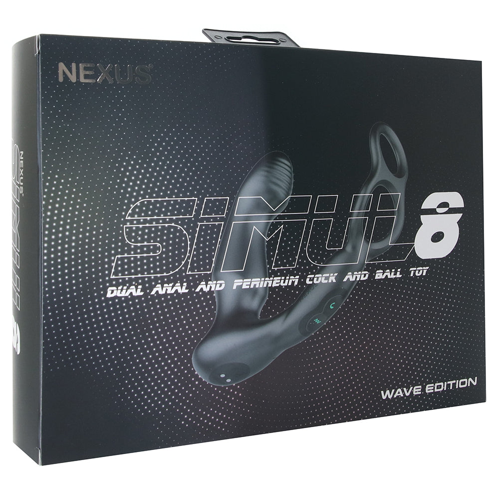 Simul8 Wave Edition Dual Cock and Ball Vibe