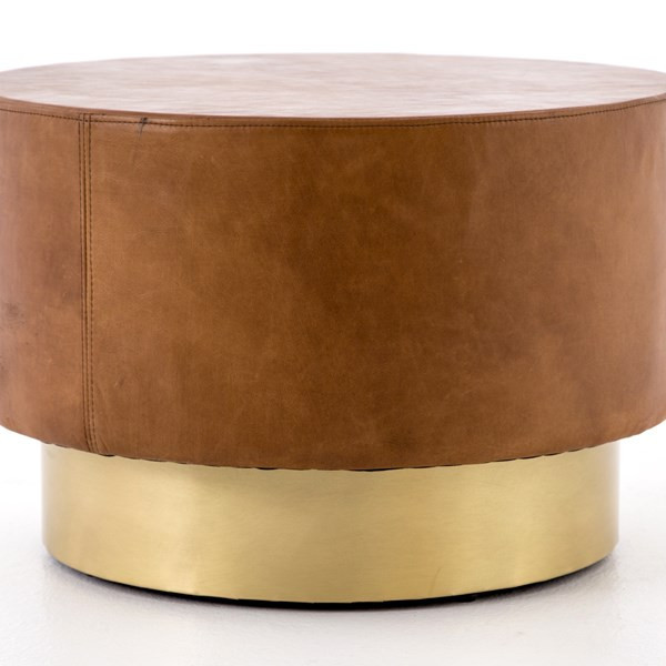 Bedivere Coffee Table Bright Brass  Patina Copper   Modern   Coffee And Accent Tables   by Virgil Stanis Design  Houzz