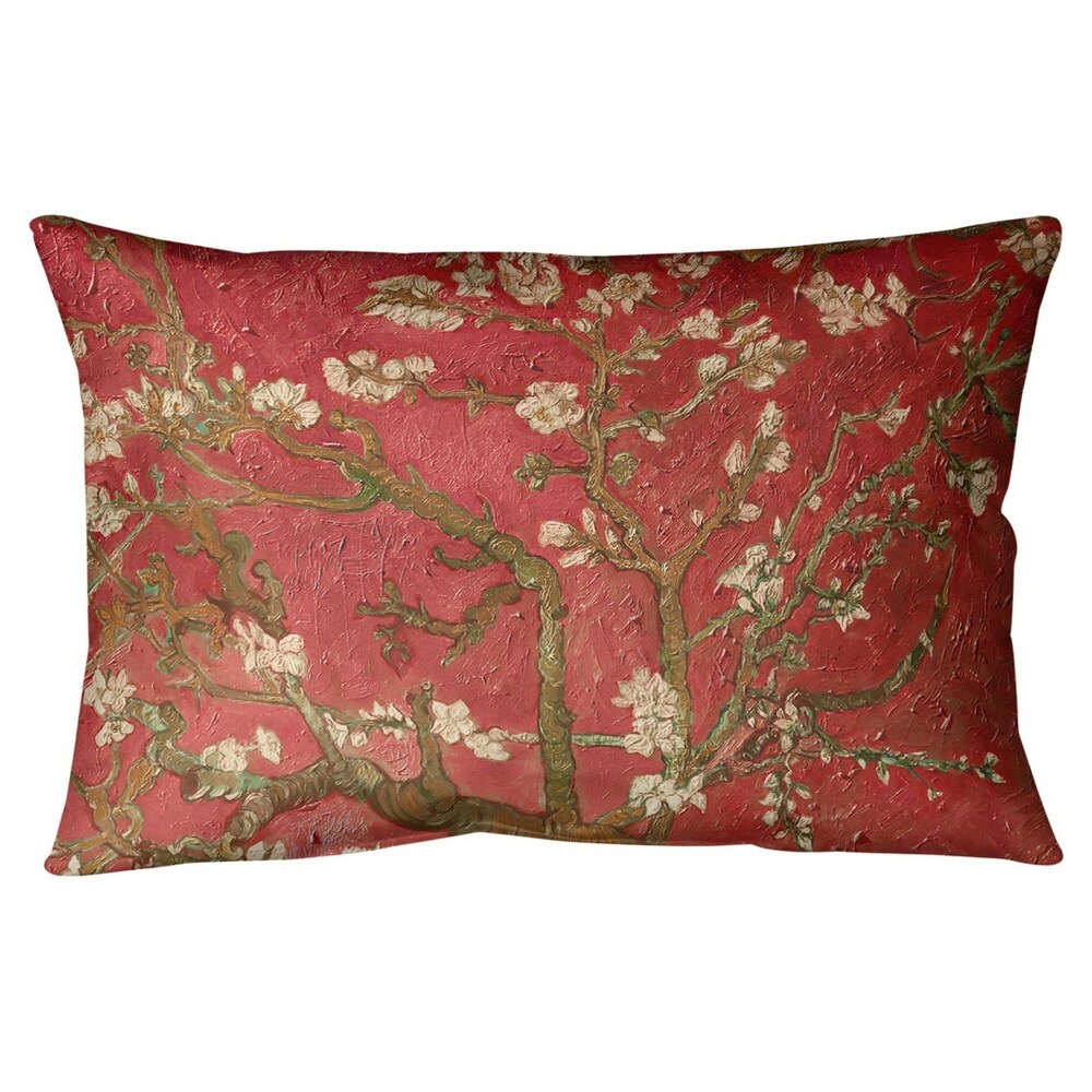 Porch   Den Jubilee Almond Blossom Lumbar Pillow