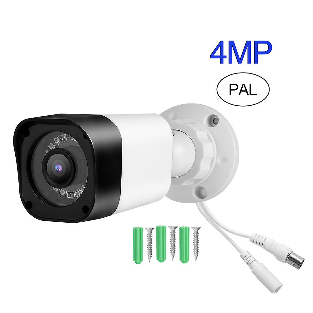 Tvi/ahd/cvi/cvbs Ip66 Waterproof Outdoor Analog Cctv Dvr Security Bullet Camera4mp Pal System