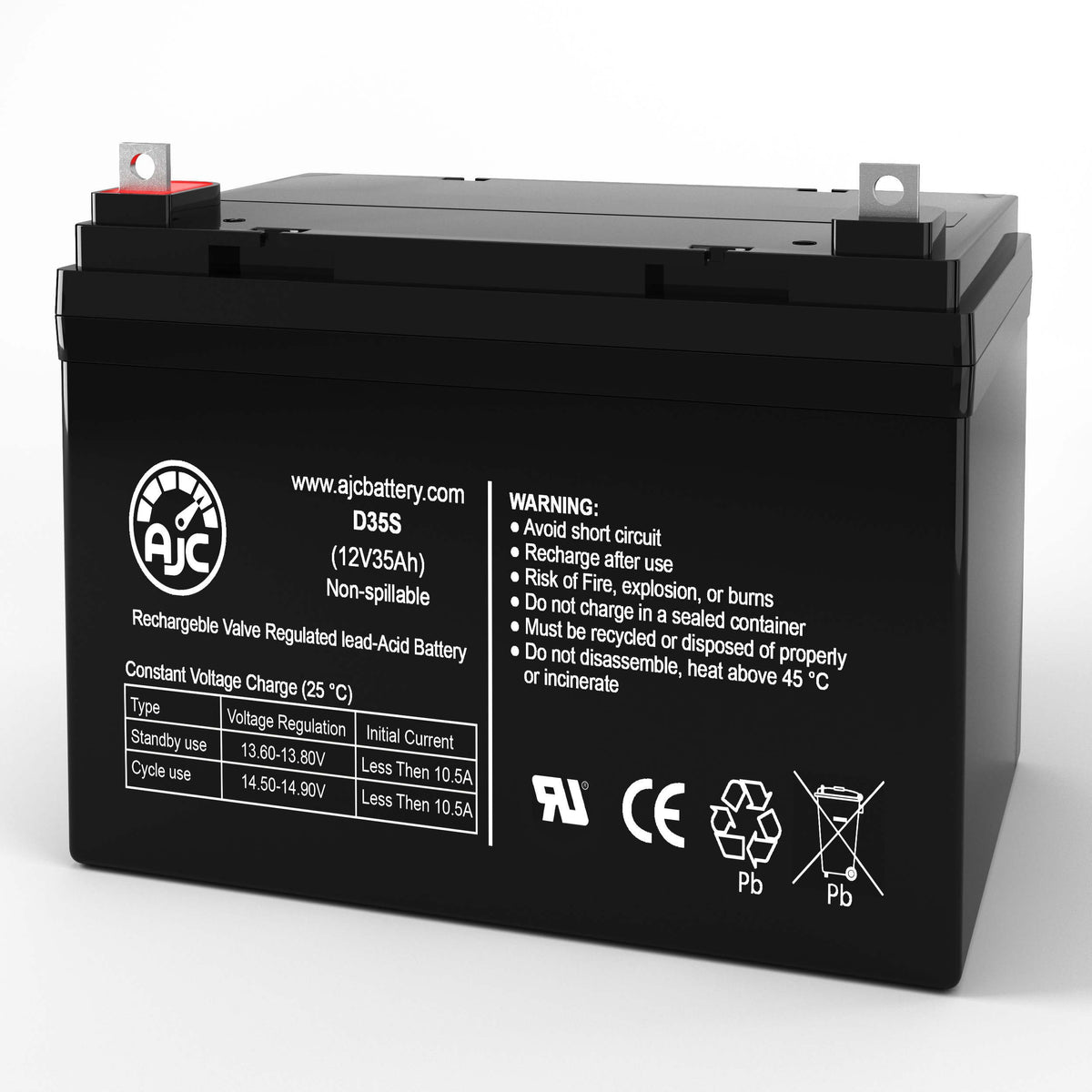 Best Technologies 21KVA 12V 35Ah UPS Replacement Battery BatteryClerkcom UPS