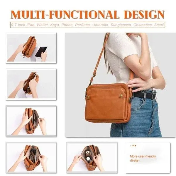 🔥Hot Sale 47% OFF🔥🔥-Crossbody Leather Shoulder Bags and Clutc