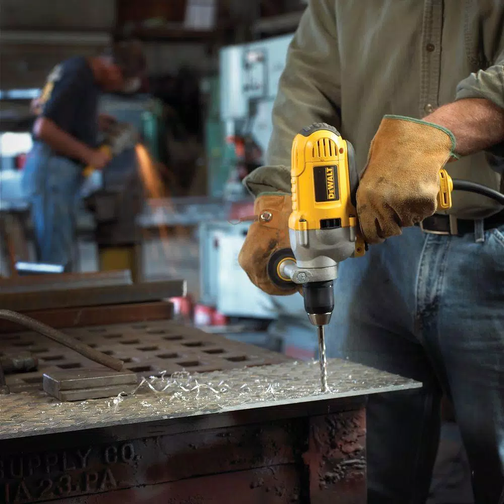 DEWALT 1/2 in. (13 mm) Variable Speed Reversing Mid-Handle Grip Drill with Keyless Chuck and#8211; XDC Depot