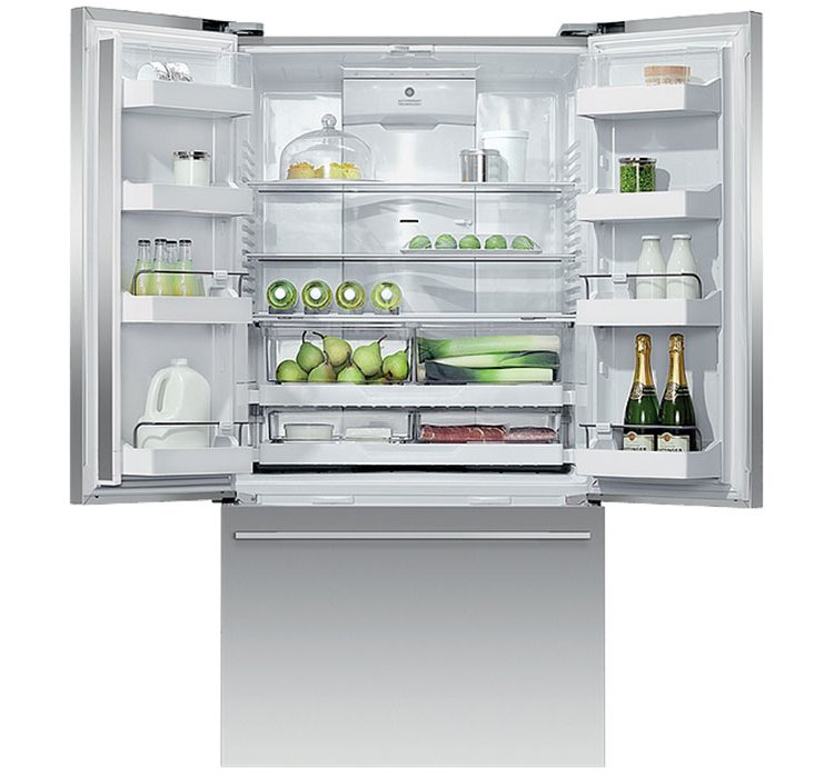 Fisher and Paykel Series 7 20.1 Cu. Ft. Stainless Steel French Door Refrigerator