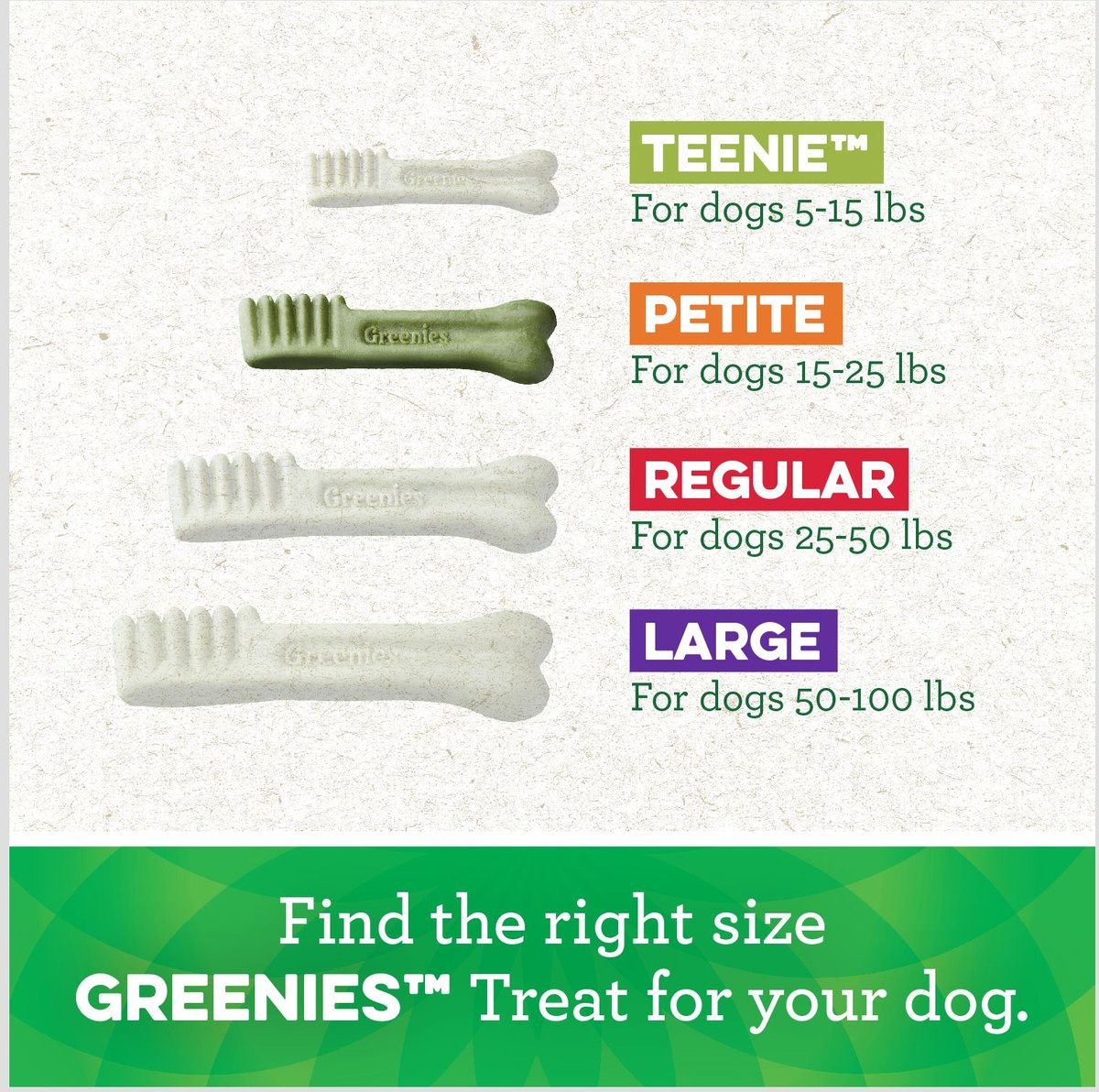 Greenies Petite Sweet Potato Natural Dental Dog Treats