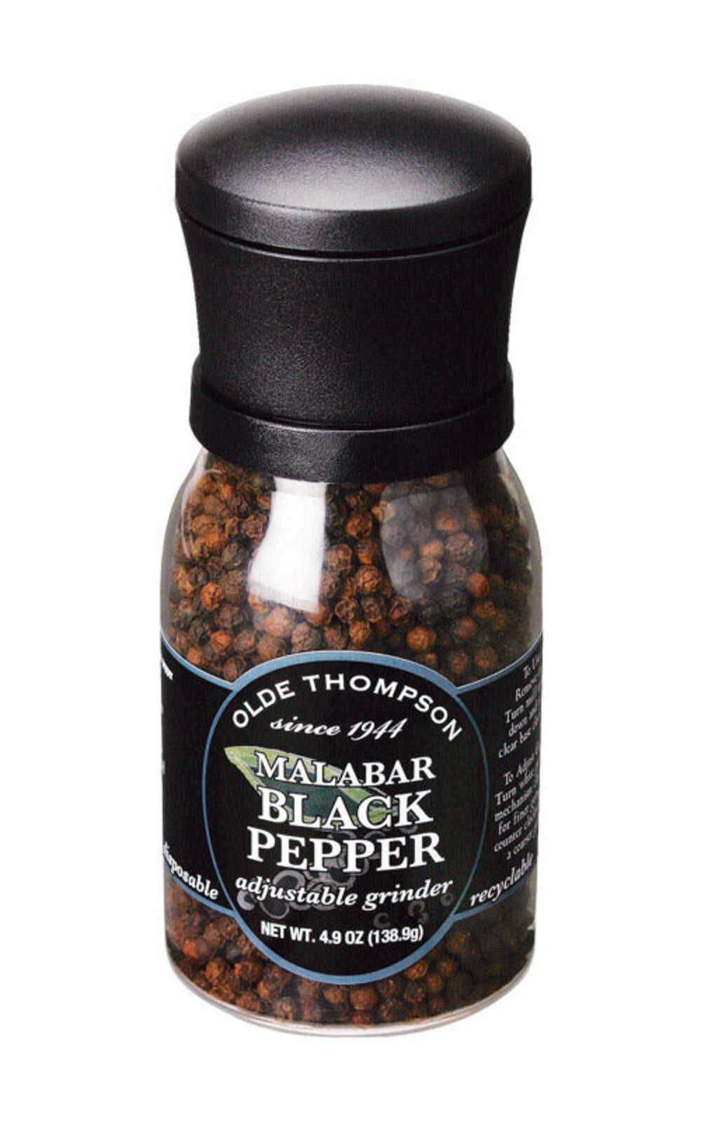 GRINDER PEPPER 4.9OZ